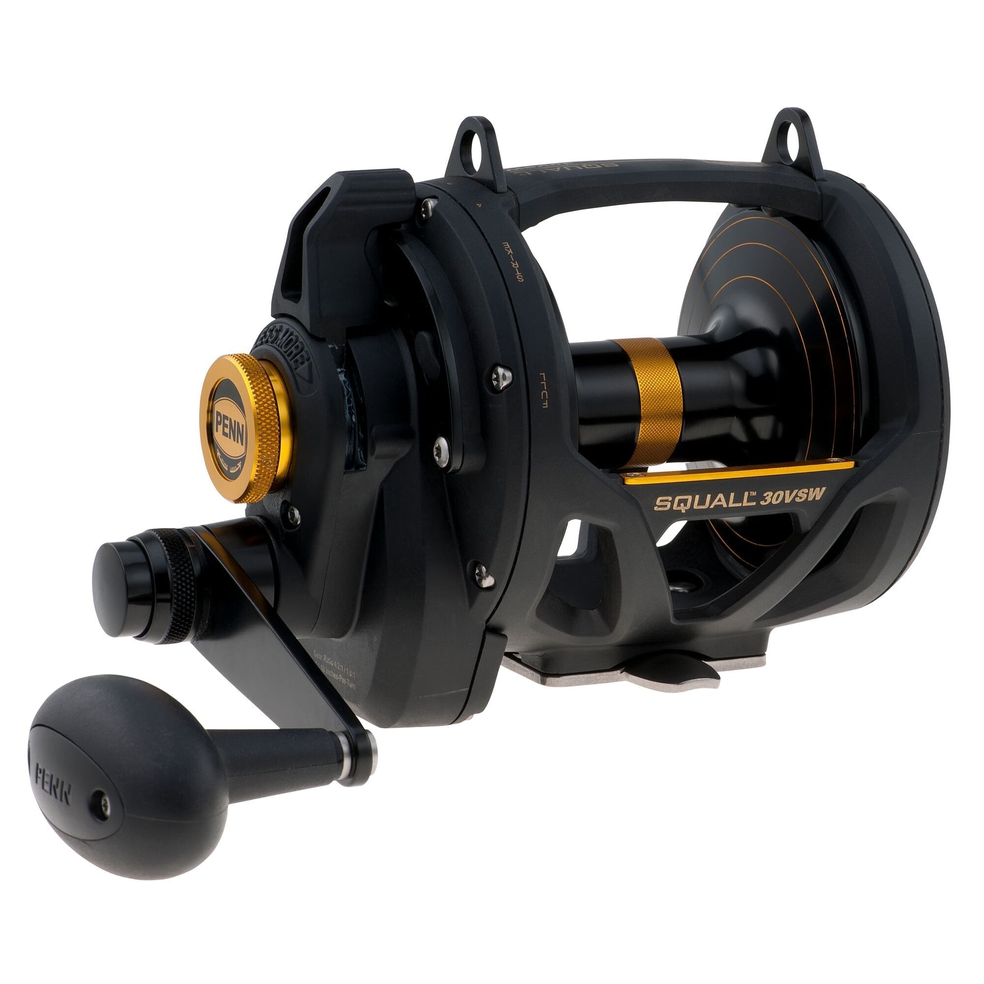 Squall® Lever Drag 2-Speed Conventional Reel