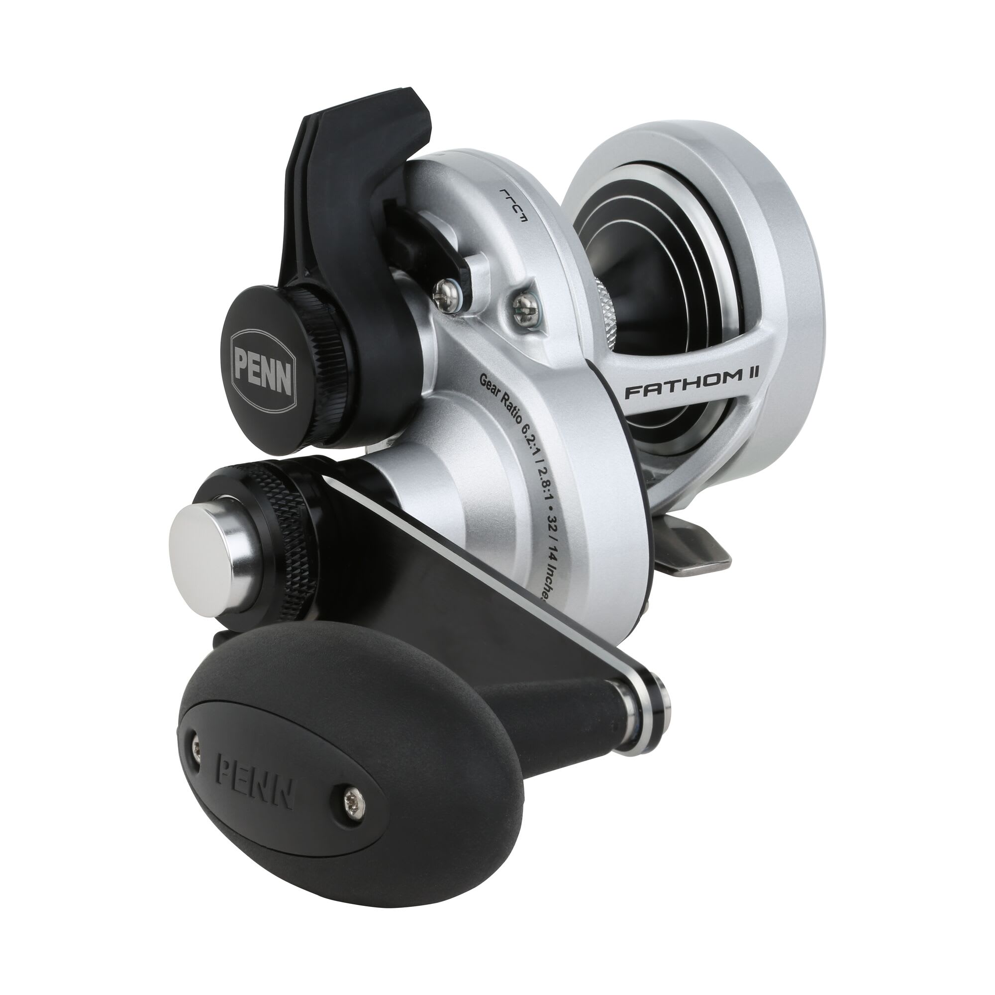 Fathom® II Lever Drag 2-Speed Conventional Reel