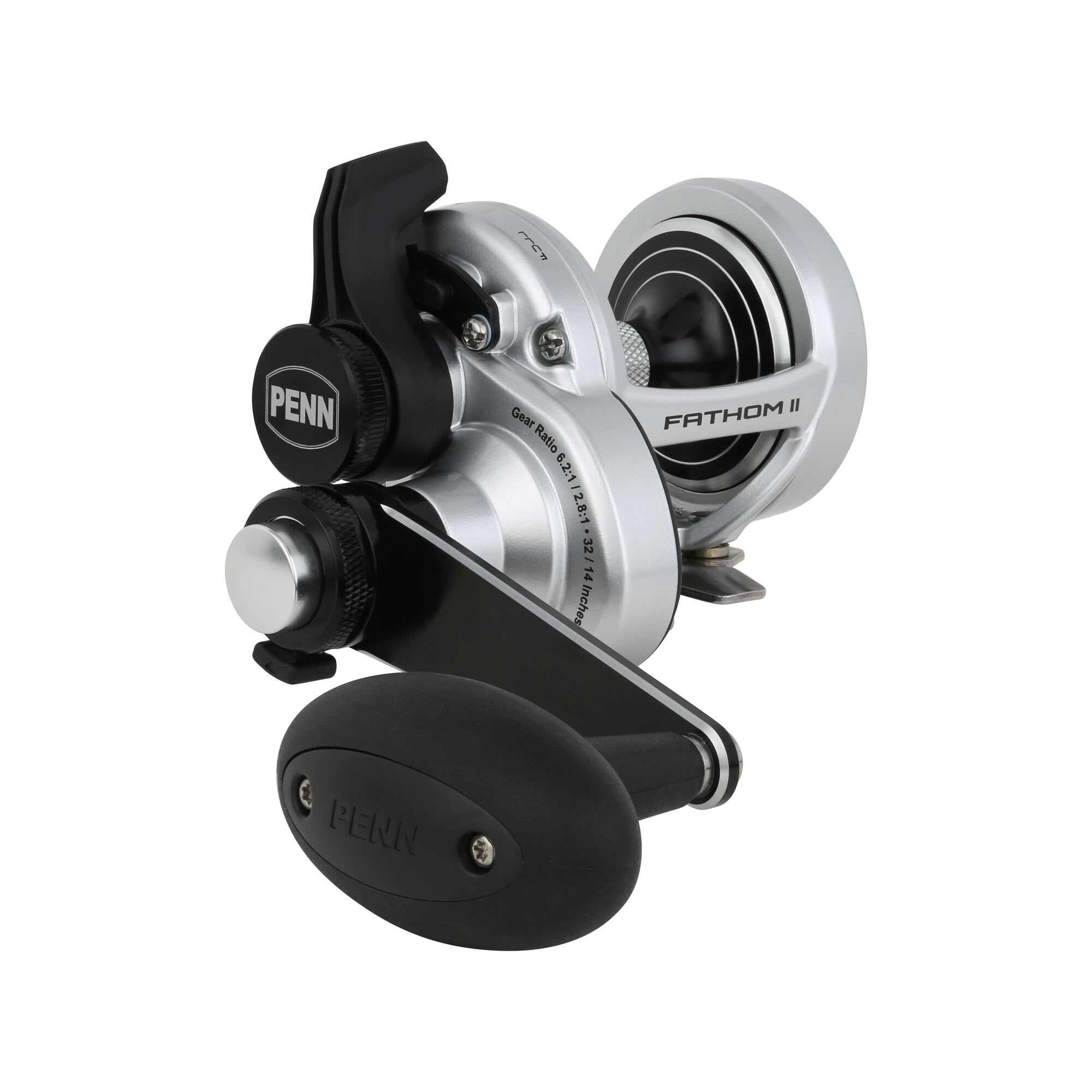 Fathom® II Lever Drag 2-Speed Conventional Reel