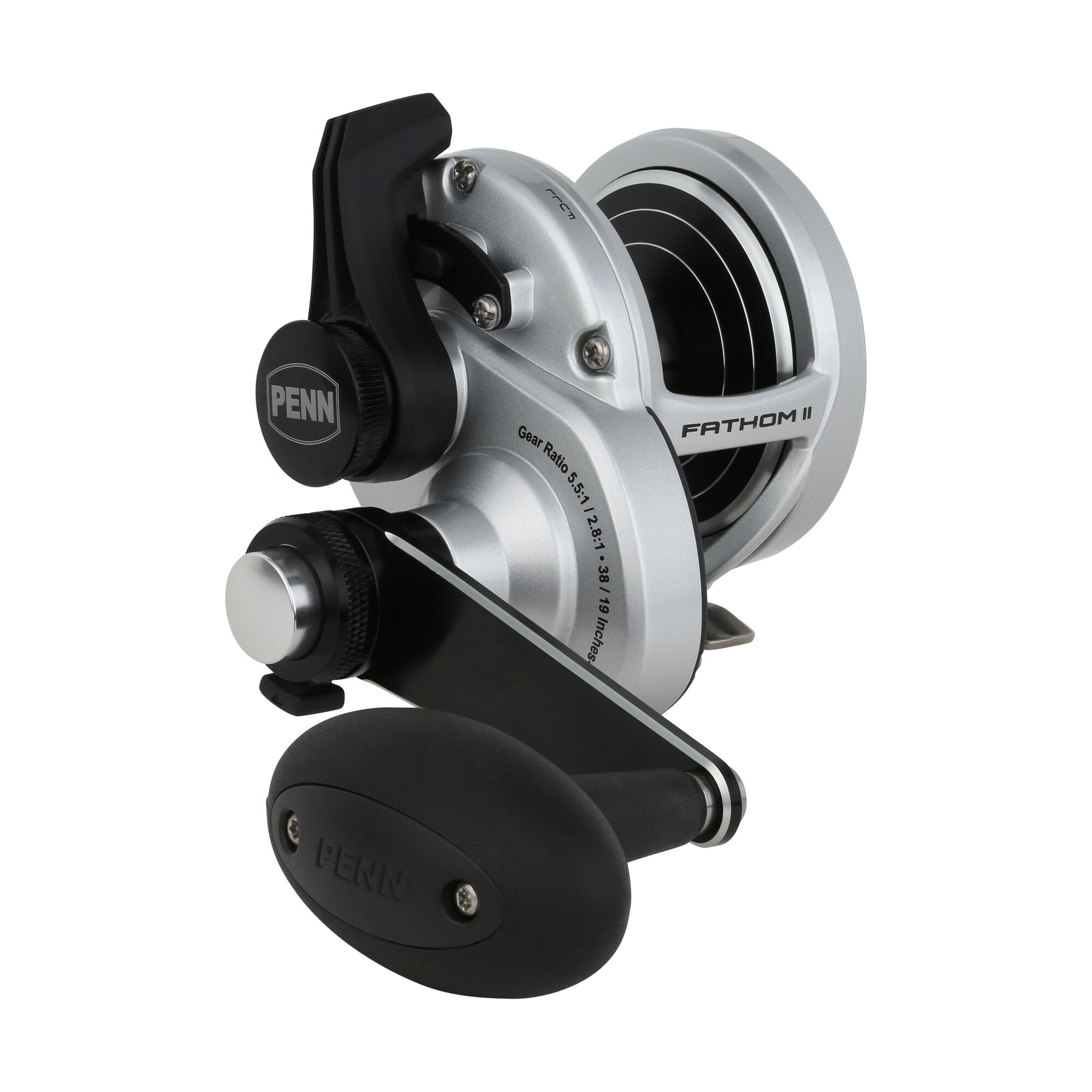 Fathom® II Lever Drag 2-Speed Conventional Reel