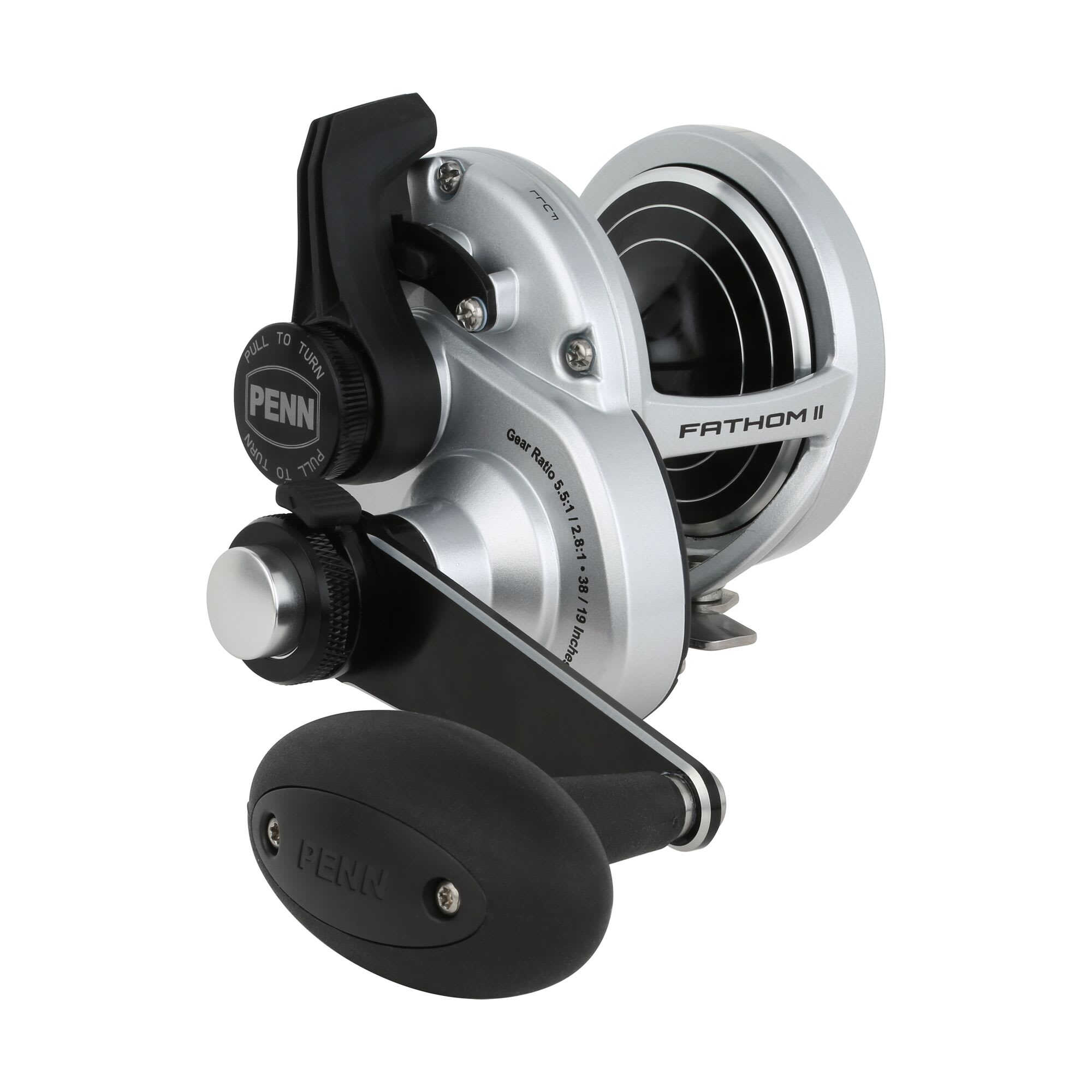 Fathom® II Lever Drag 2-Speed Conventional Reel