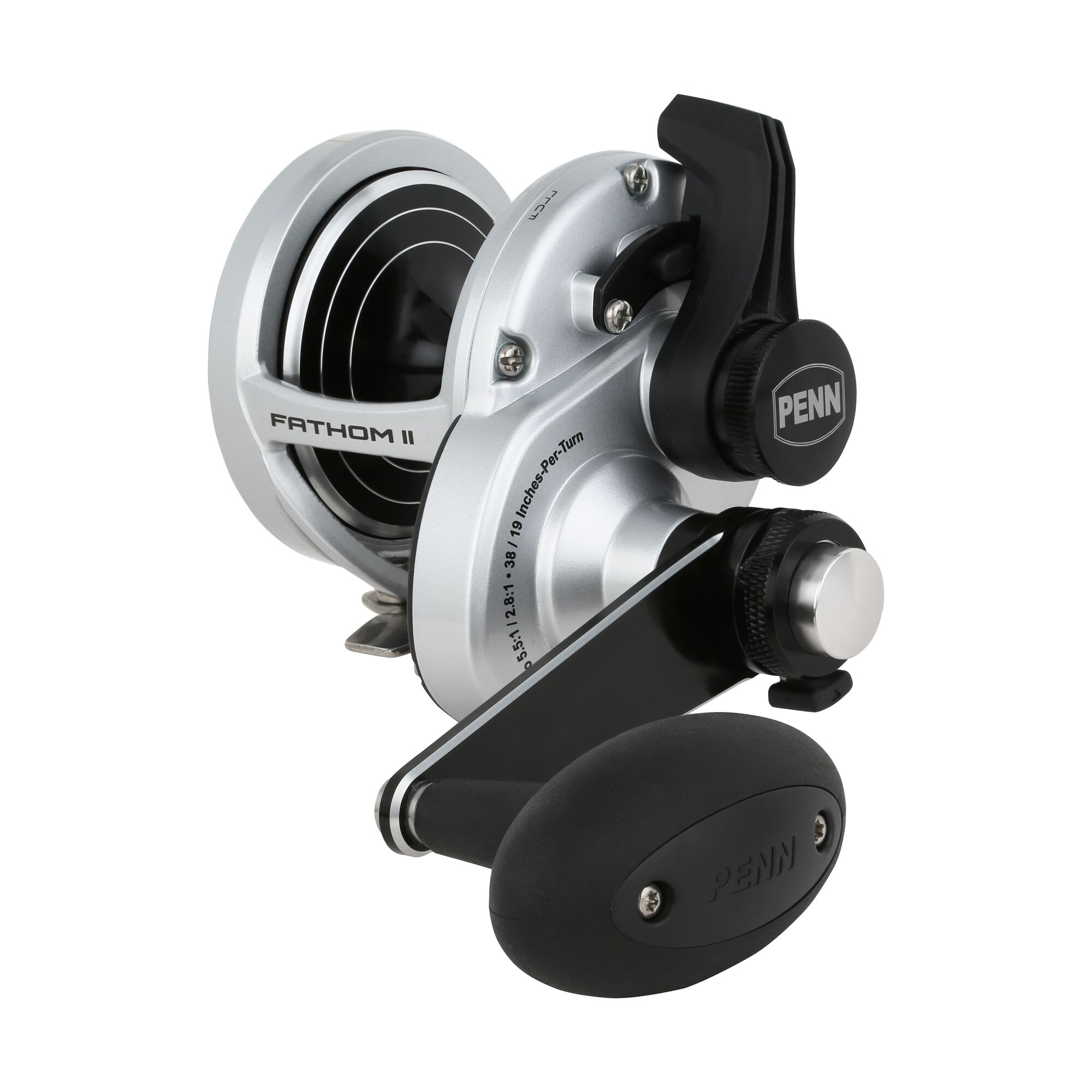 Fathom® II Lever Drag 2-Speed Conventional Reel