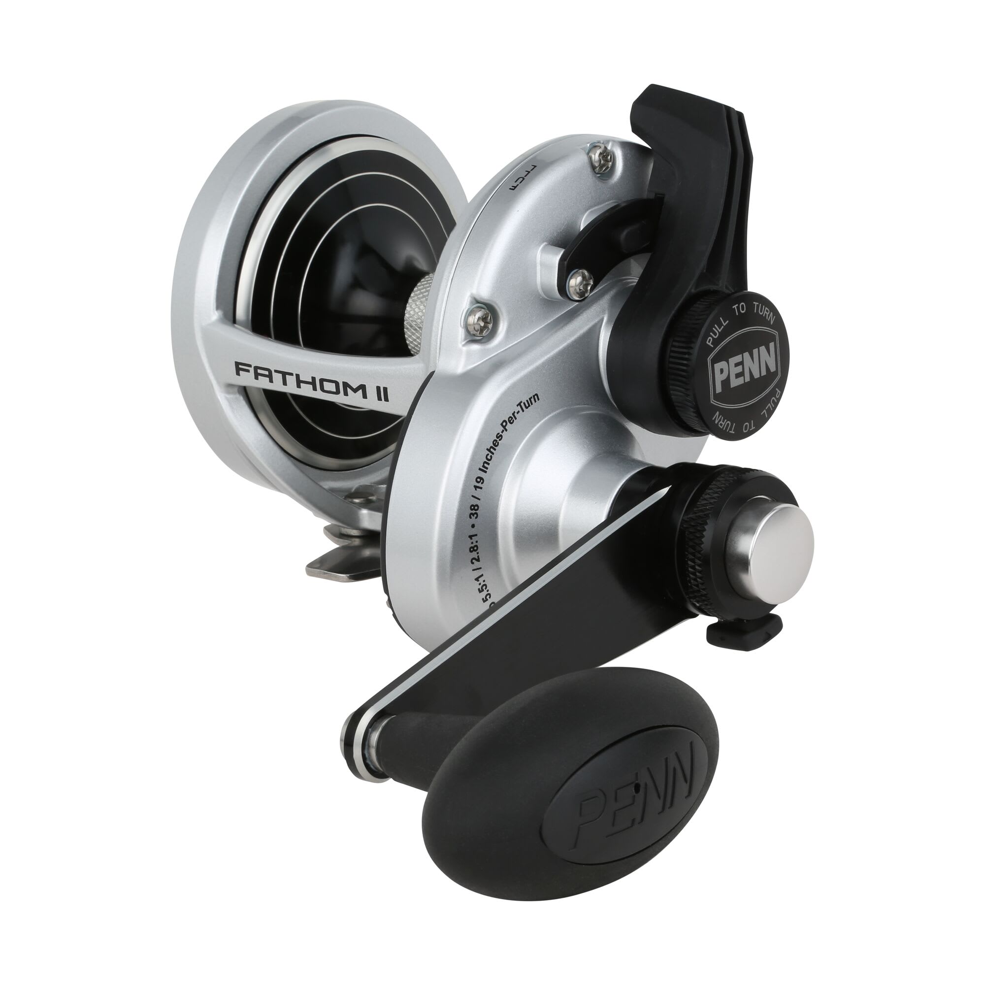 Fathom® II Lever Drag 2-Speed Conventional Reel