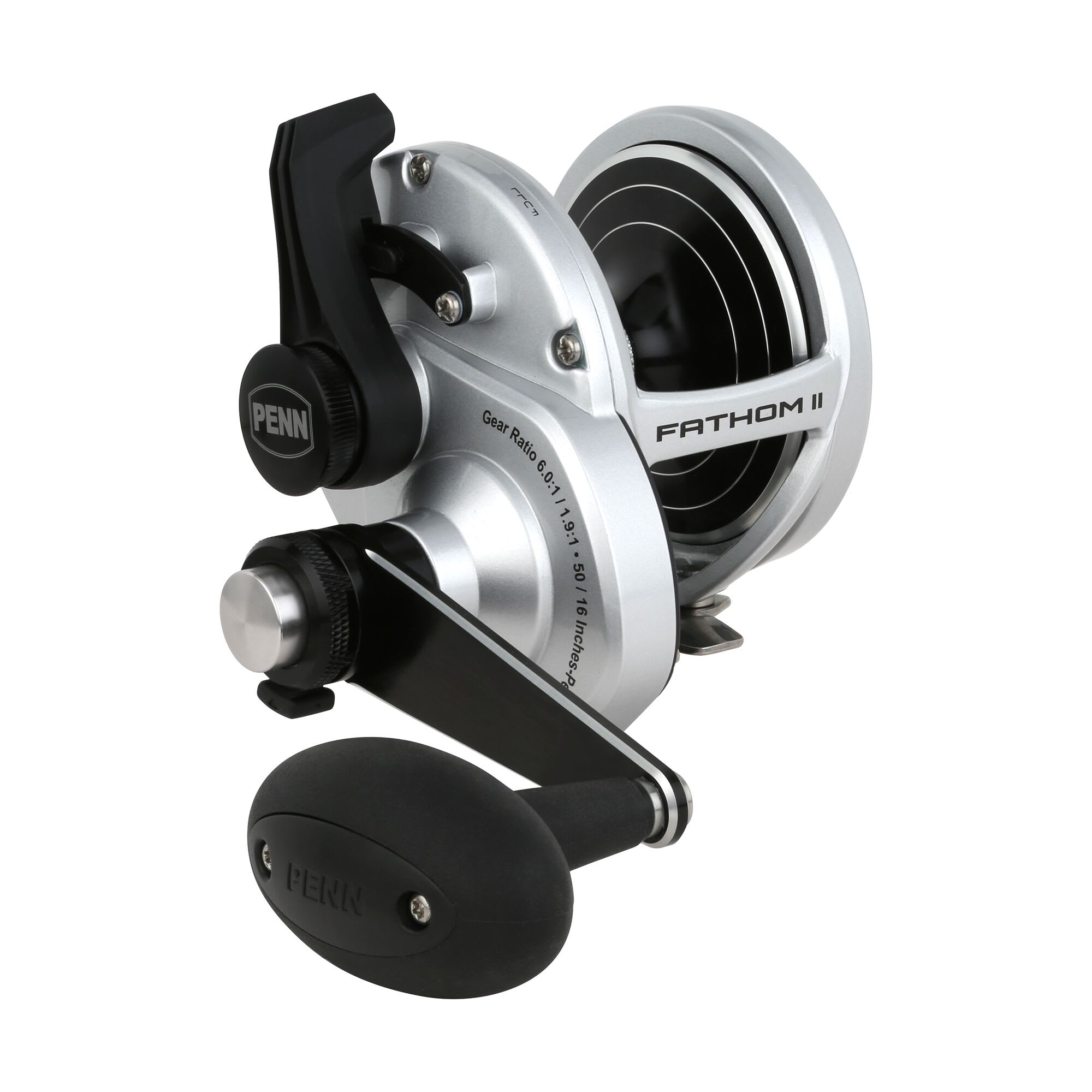 Fathom® II Lever Drag 2-Speed Conventional Reel